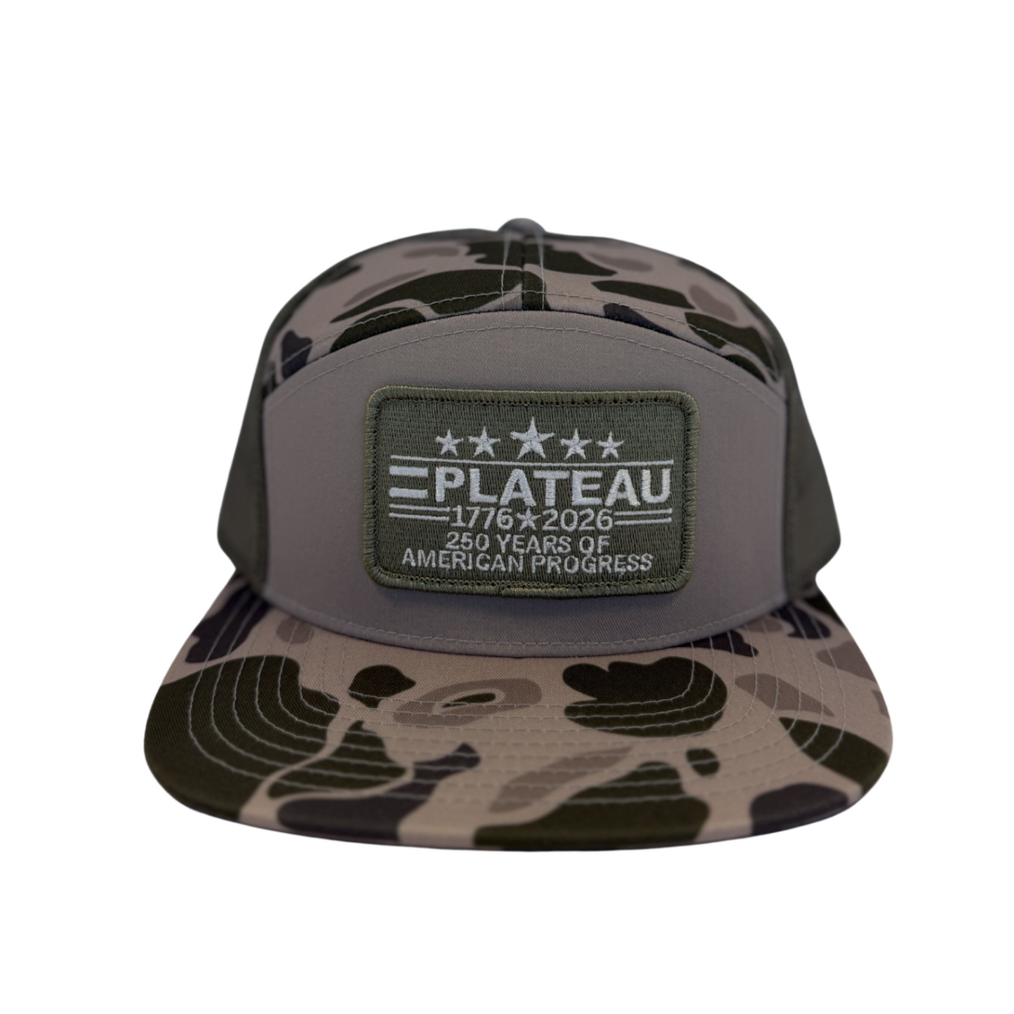 RICHARDSON 168P MARSH DUCK CAMO & LODEN USA 7 PANEL TRUCKER