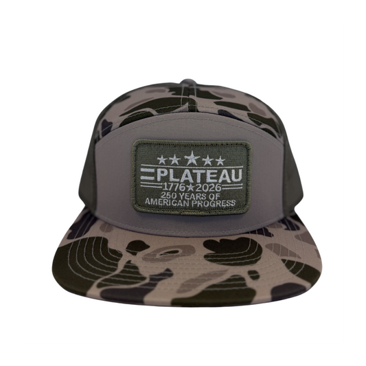 RICHARDSON 168P MARSH DUCK CAMO & LODEN USA 7 PANEL TRUCKER