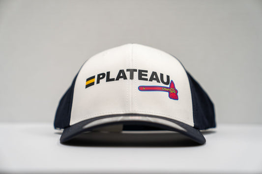 PLATEAU RICHARDSON 632 WHITE & BLACK TOMAHAWK RFLEX SNAPBACK