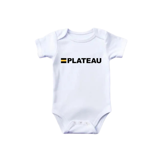 PLATEAU BABY ONESIE